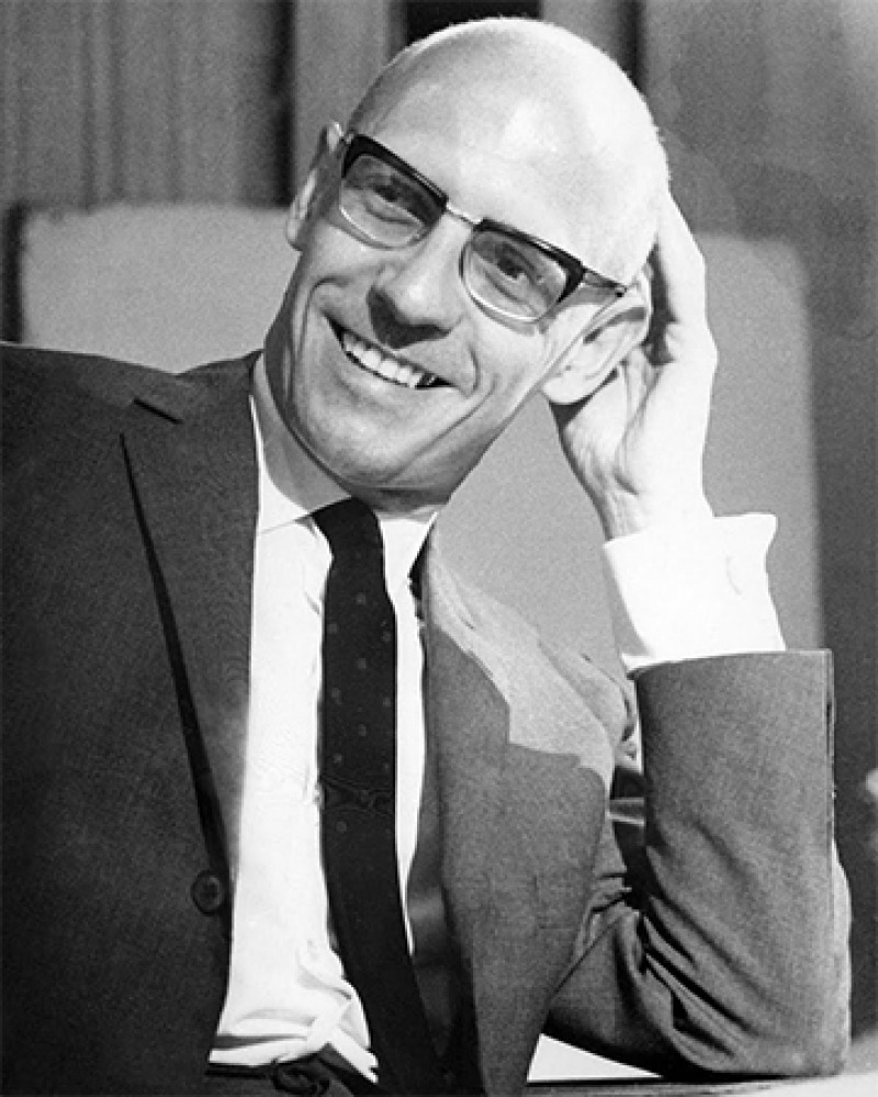 French philosopher and historian Michel Foucault.
