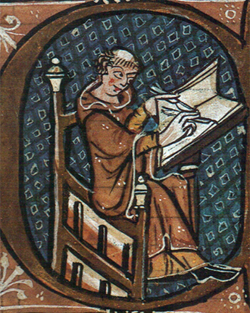 Welsh clergyman and historian Gerald of Wales.
