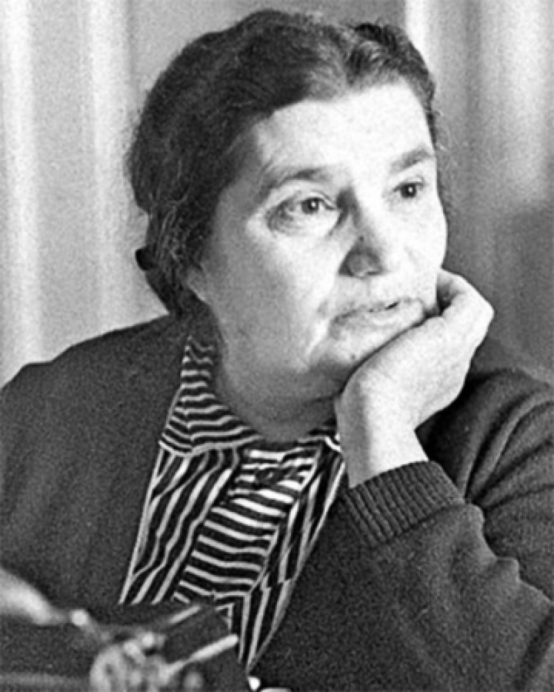 Russian author Yevgenia Semyonova Ginzburg.