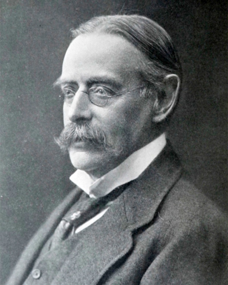 Edmund Gosse Photograph of English literary historian and critic Edmund Gosse.