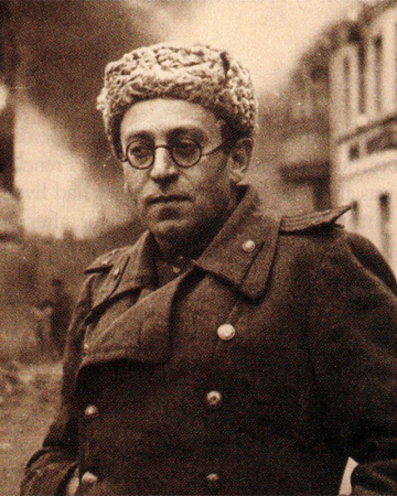 Photograph of Soviet Russian writer and journalist Vasily Grossman.
