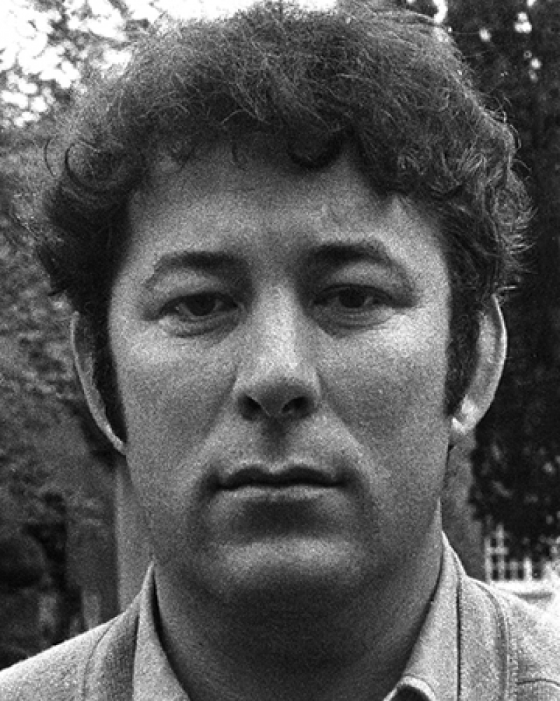 Seamus Heaney, 1970. Photograph by Simon Garbutt.