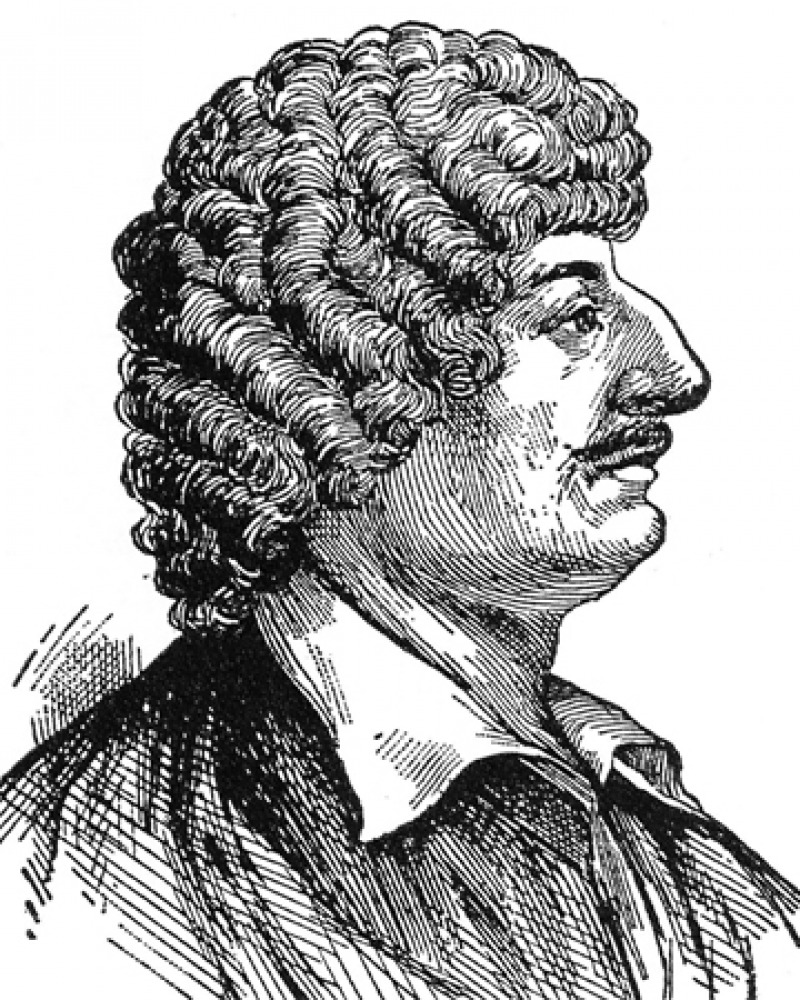 Engraving of Robert Herrick