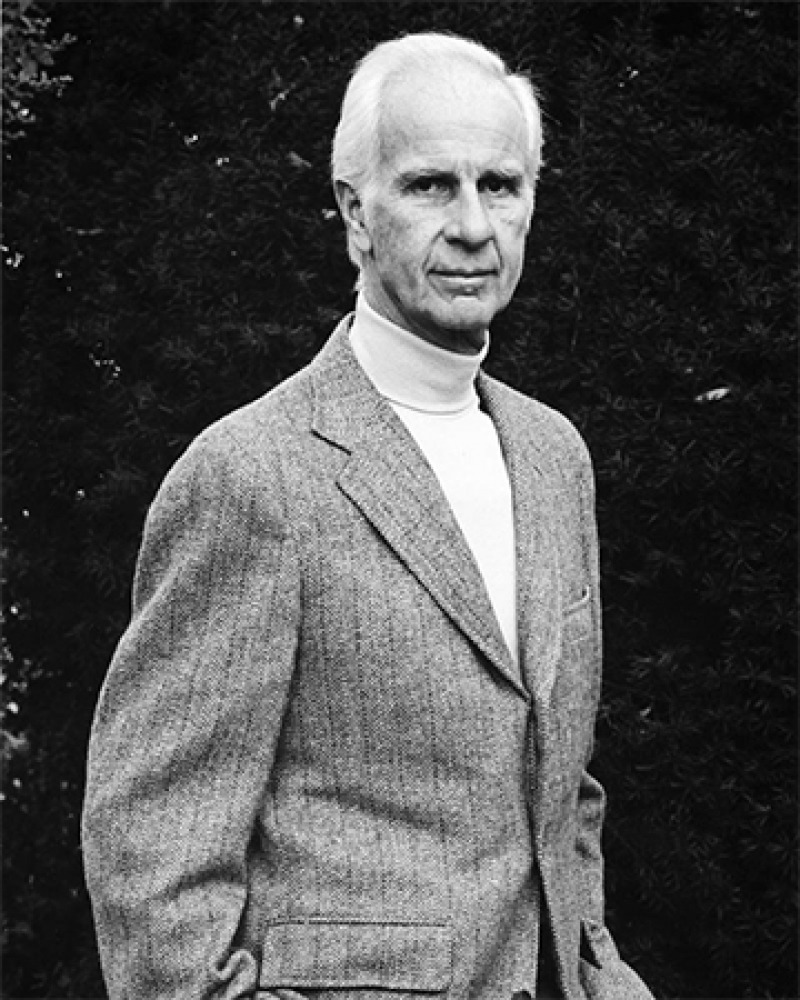 American novelist and journalist John Hersey.