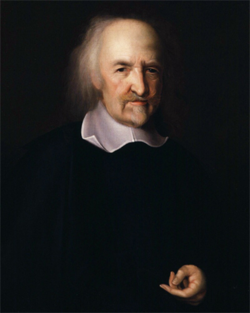 Painting of Thomas Hobbes