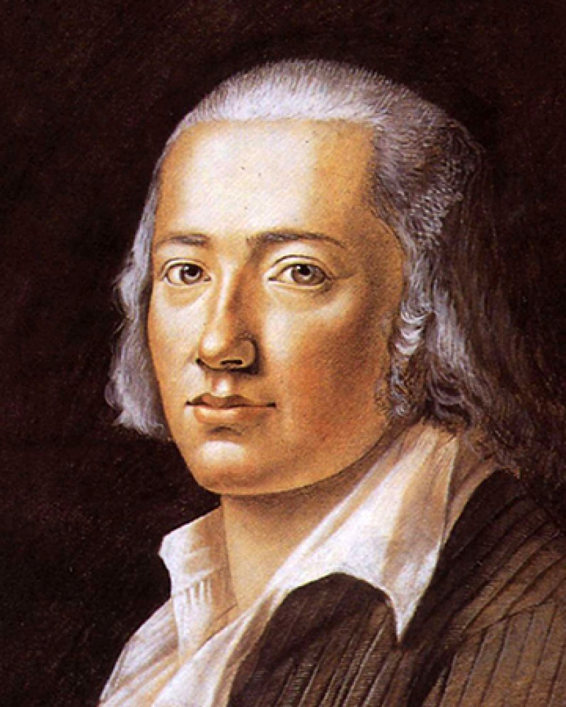 German poet Friedrich Hölderlin.