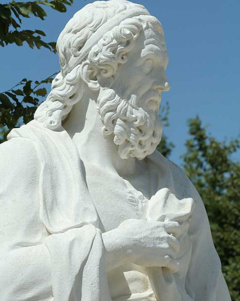 Sculpture of Isocrates at the Parc de Versailles