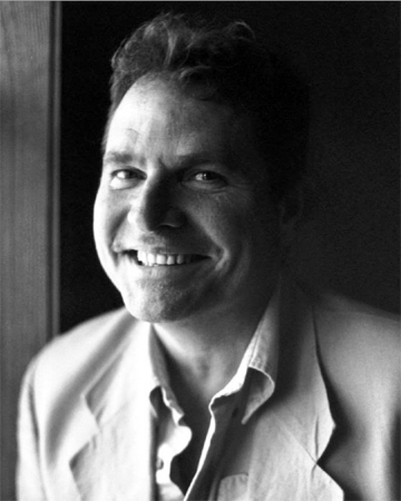 Photograph of American writer Denis Johnson.