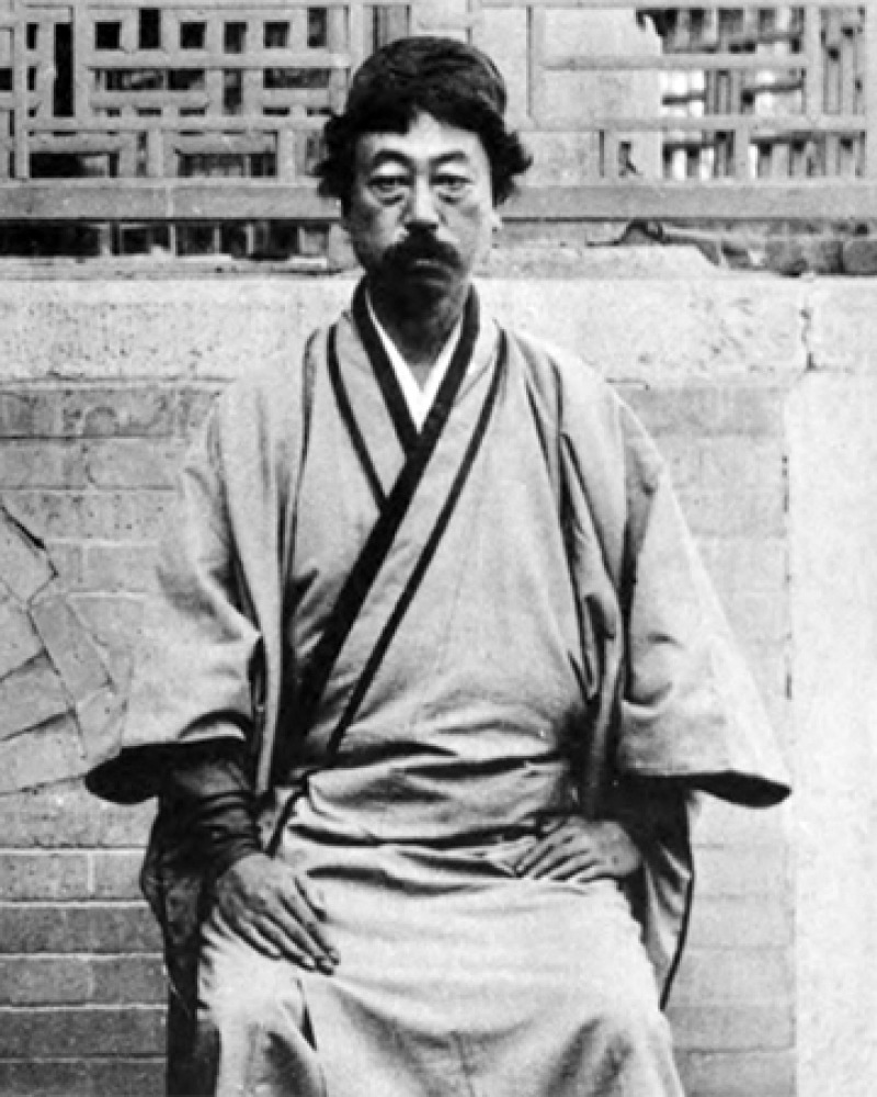 Japanese art critic Okakura Kakuzō.