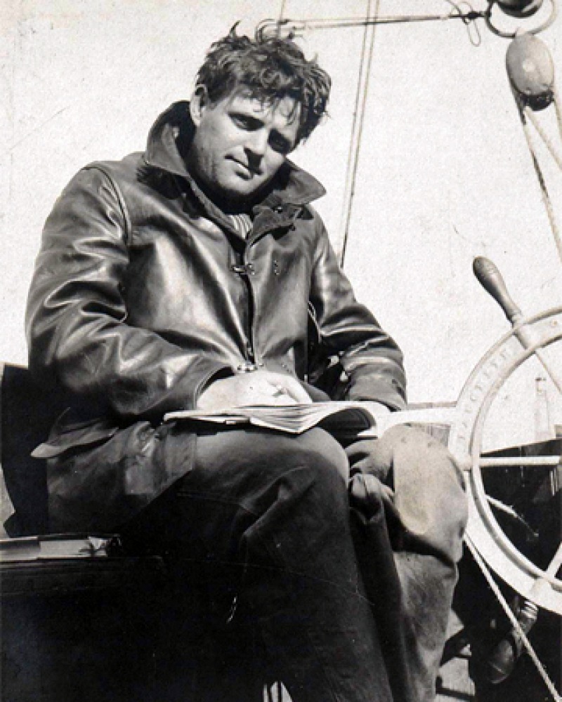 Jack London Photograph of American novelist Jack London.