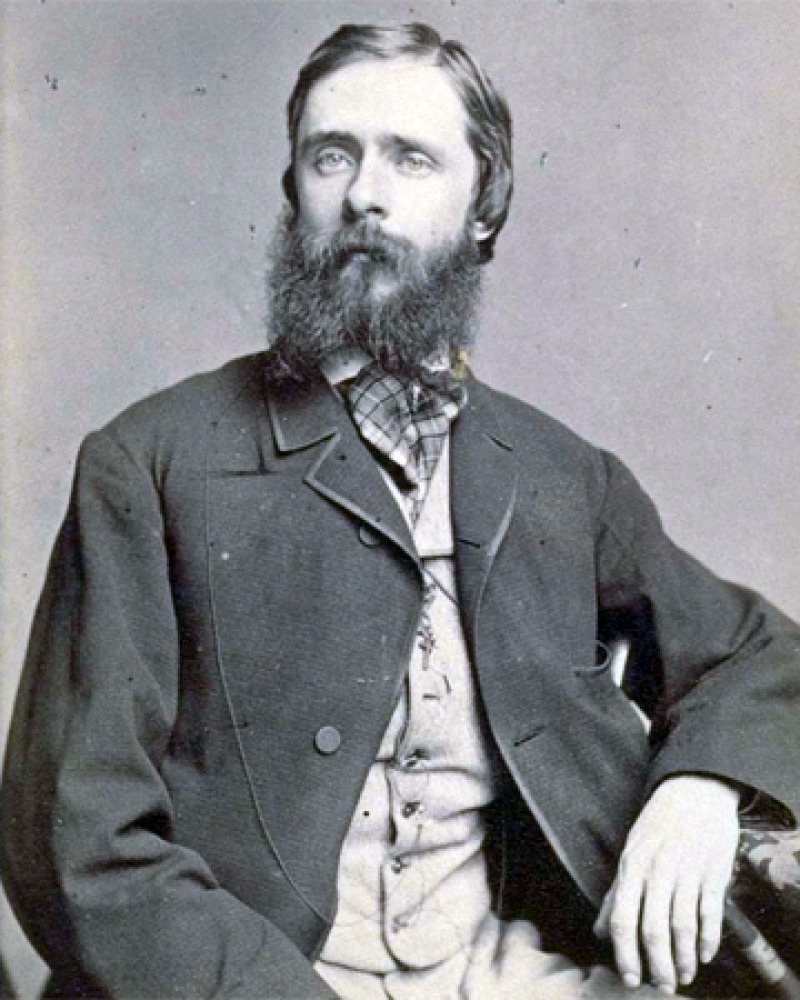 Fitz Hugh Ludlow Photograph of journalist and author Fitz Hugh Ludlow.