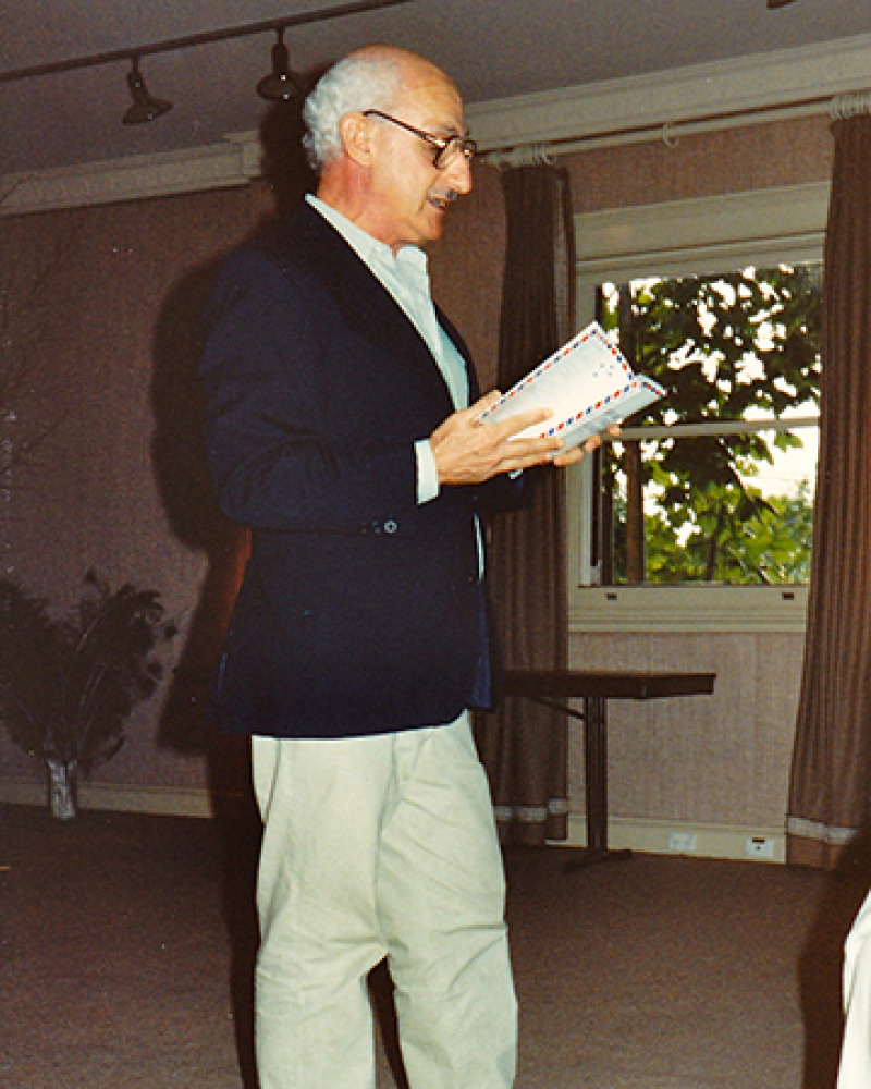 David Malouf. Photograph by Gerald Ganglbauer.