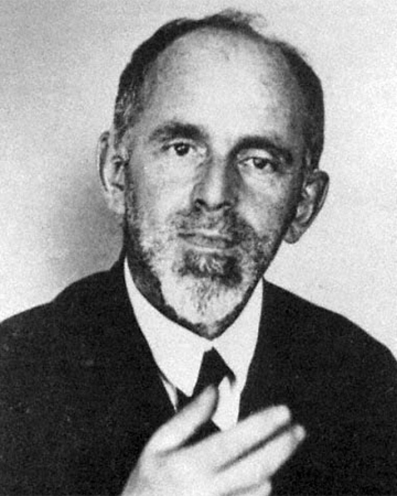Photograph of Russian poet and critic Osip Mandelstam.