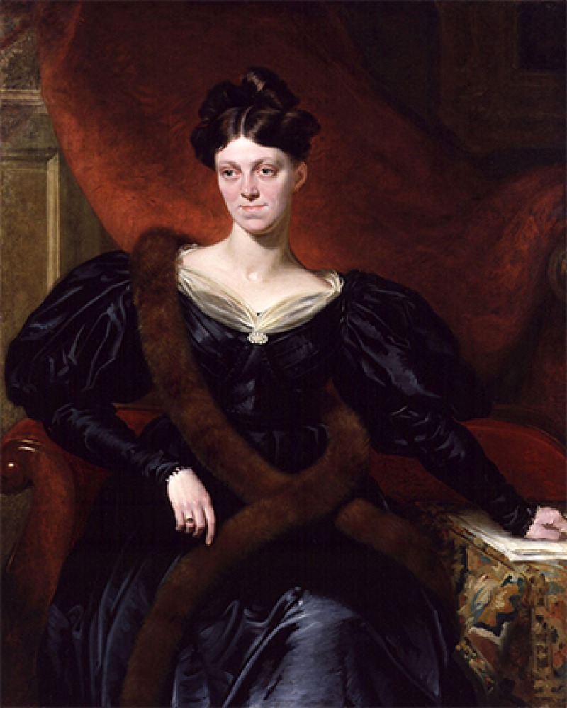 English essayist, novelist, journalist, and historian Harriet Martineau.