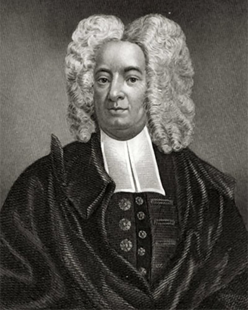 American Congregational minister Cotton Mather.