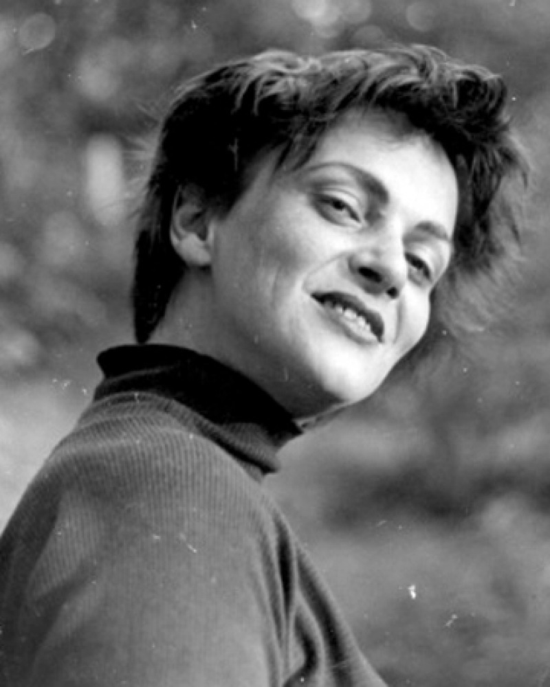 Photograph of East German writer Inge Müller.