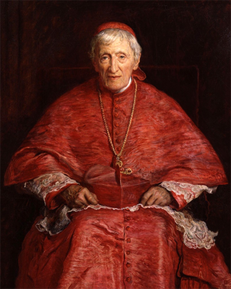 British churchman and man of letters John Henry Newman.