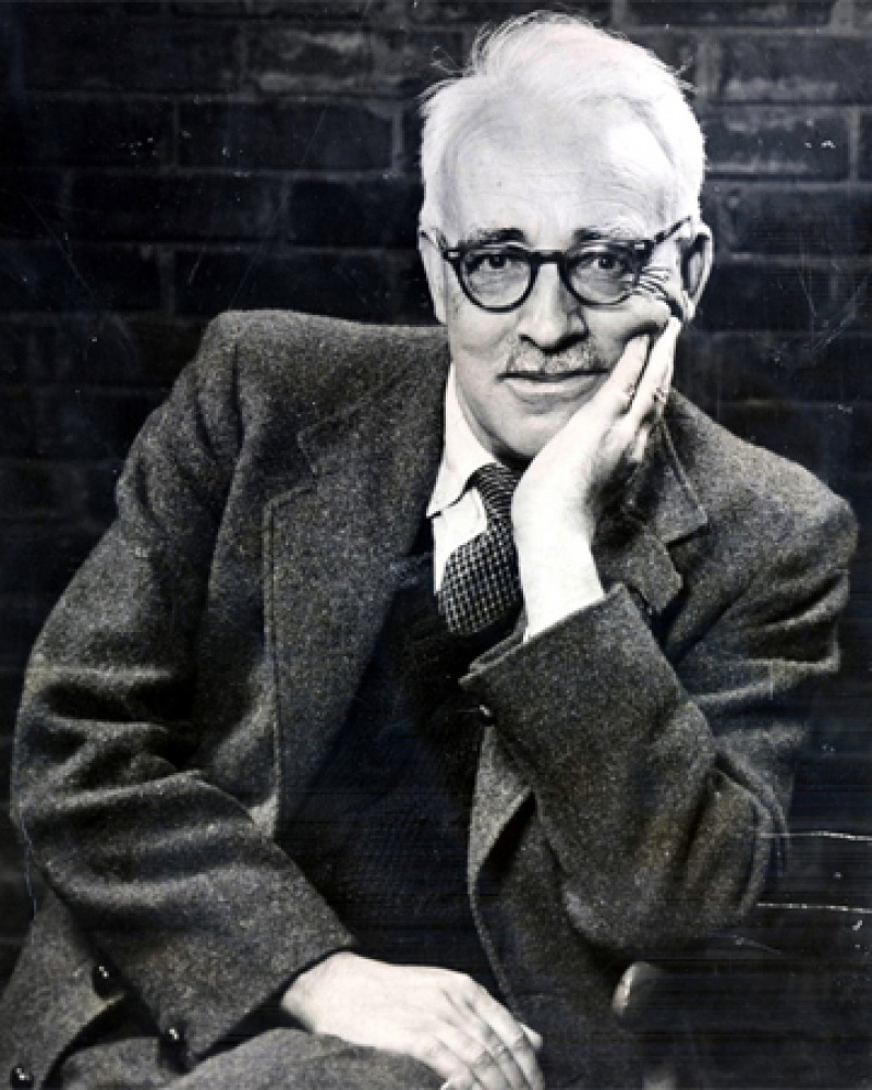 Photograph of Irish playwright and novelist Frank O'Connor.