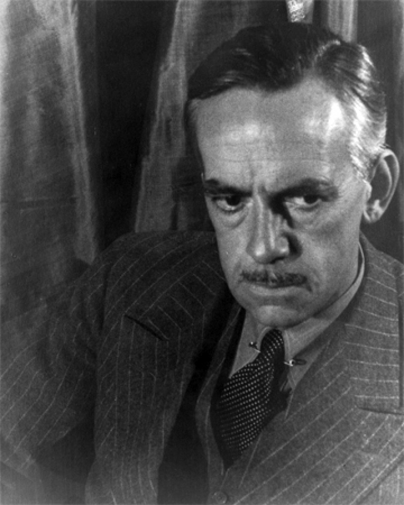 Photograph of American dramatist Eugene O’Neill.