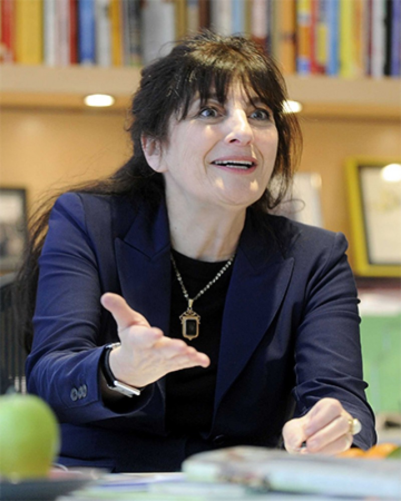 American food writer Ruth Reichl.