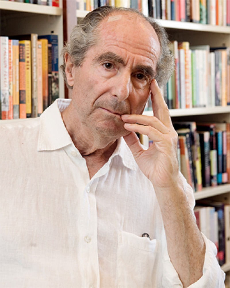 American writer Philip Roth.