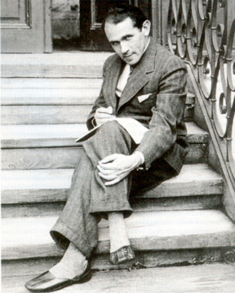 Photograph of Polish writer, artist, teacher, and critic Bruno Schulz.