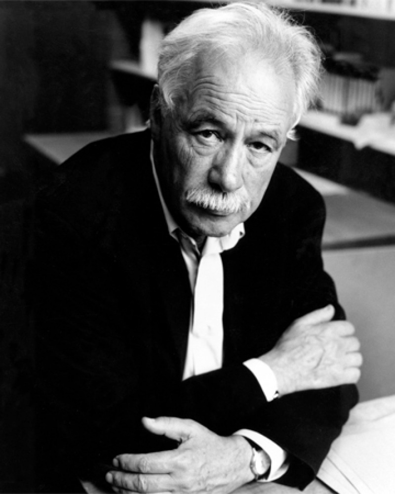 Photograph of German-English novelist W.G. Sebald.