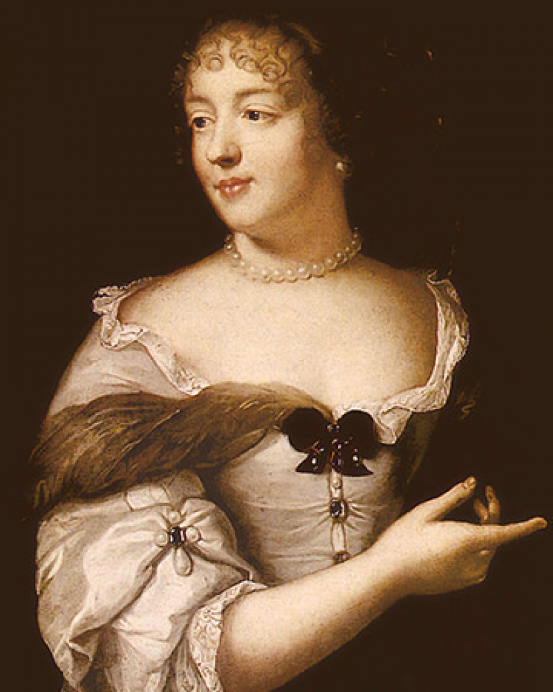 Marie de Rabutin-Chantal, Marquise de Sévigné, by Claude Lefèbvre, c. 1665.