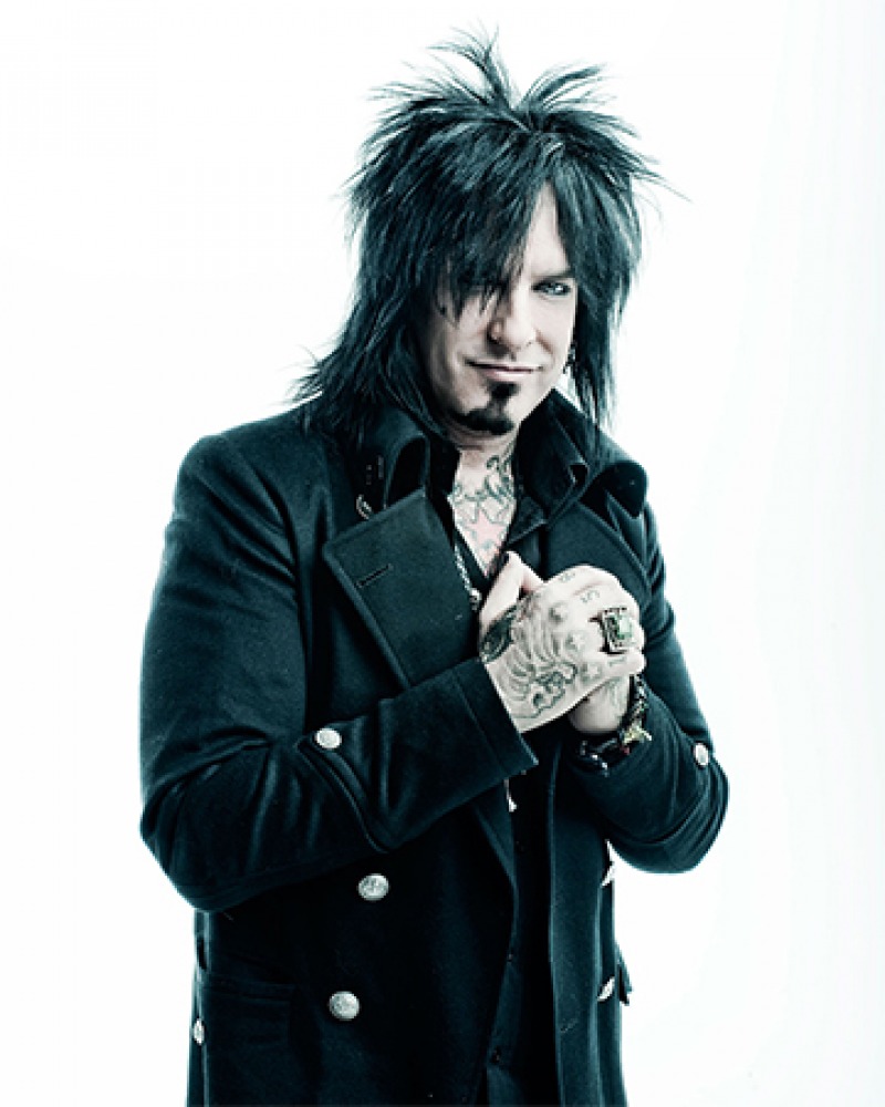 American musician, songwriter, and co-founder of Mötley Crüe Nikki Sixx.