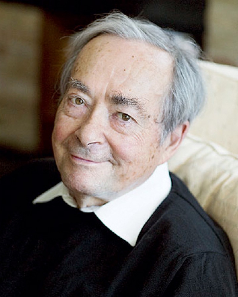 Photograph of American literary critic George Steiner.