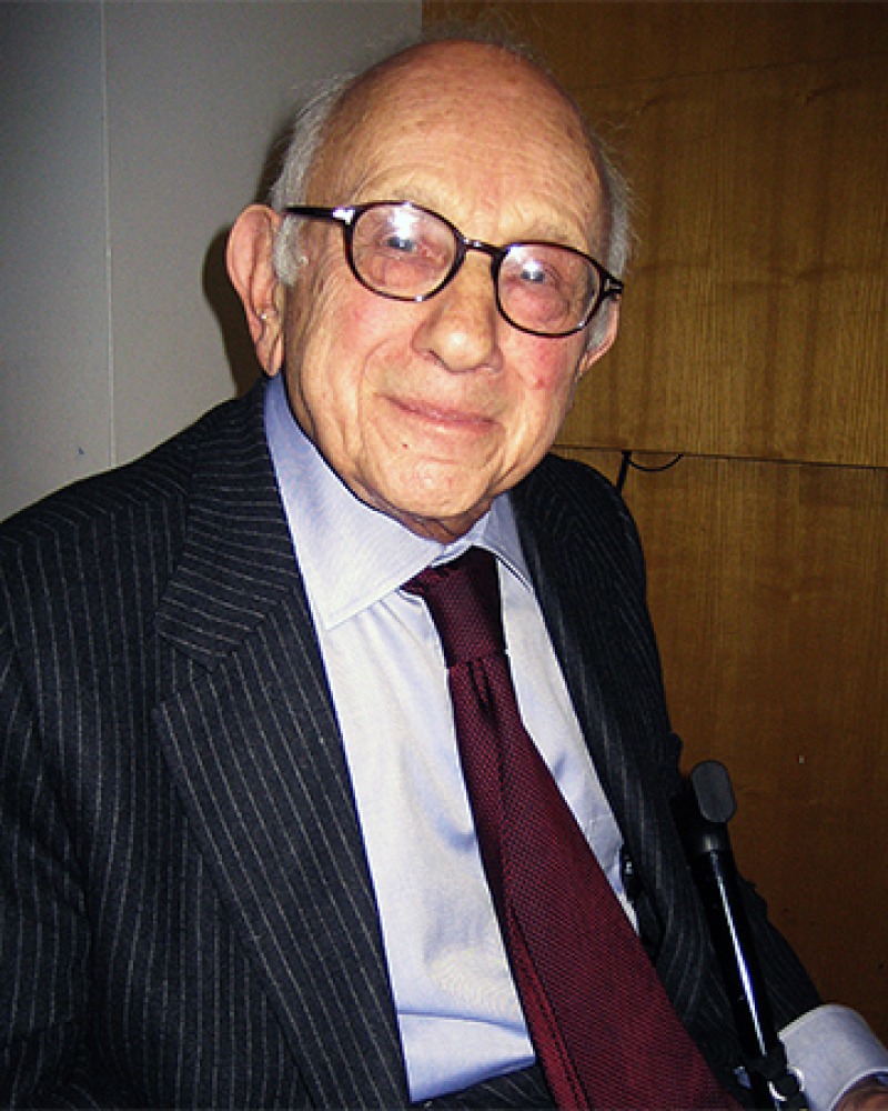 German-born American historian Fritz Stern.