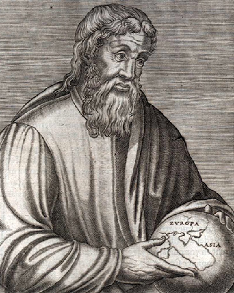 Greek geographer and historian Strabo.