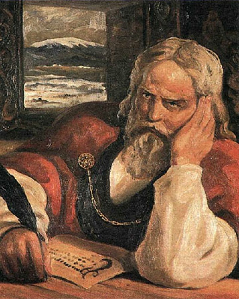 Icelandic historian, poet, and statesman Snorri Sturluson.