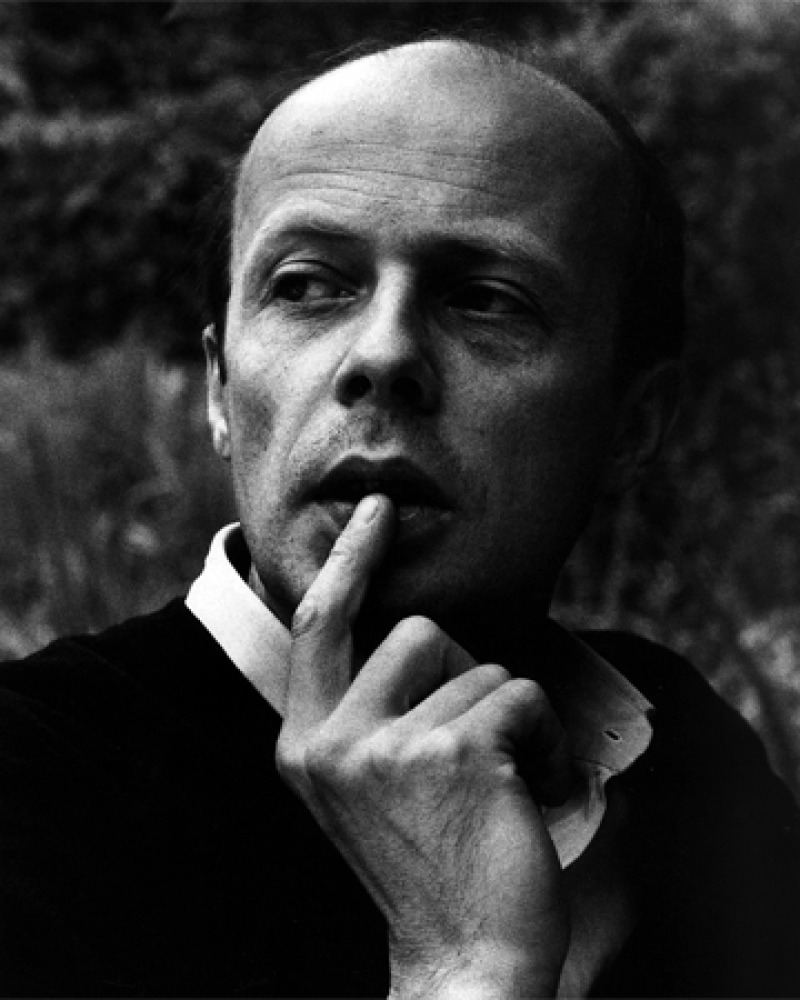 Photograph of German writer Patrick Süskind.