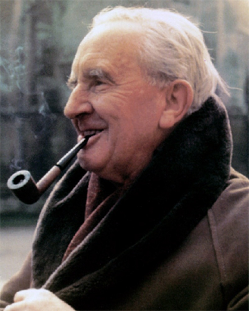 English writer and scholar J.R.R. Tolkien.