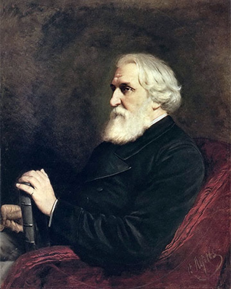 Russian author Ivan Turgenev.