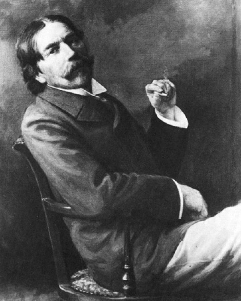 Photograph of Thorstein Veblen Photograph of Thorstein Veblen