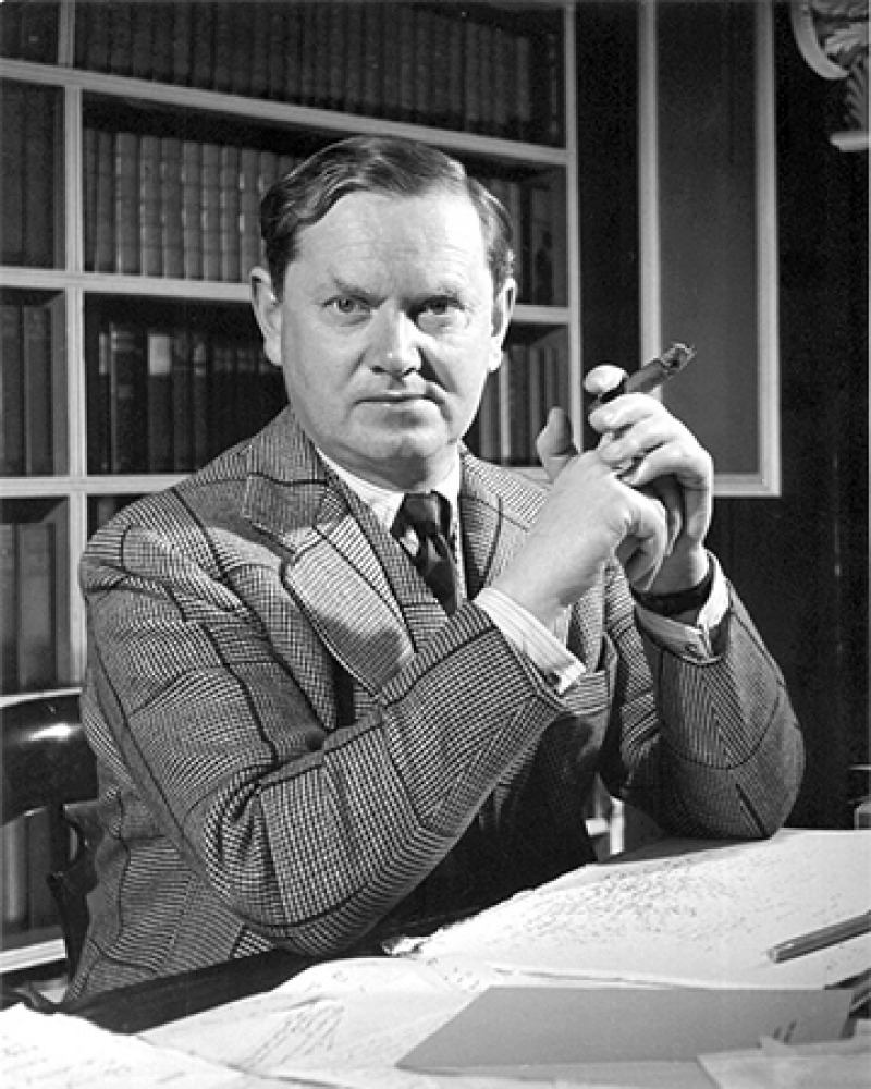 English author Evelyn Waugh.
