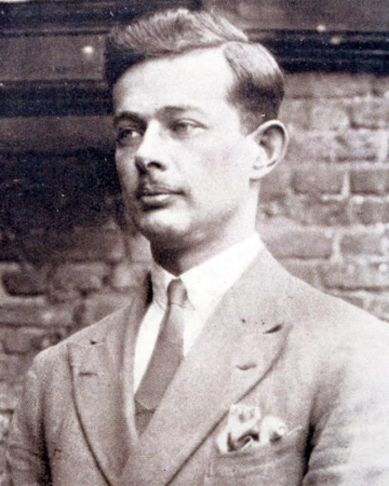 Photograph of English novelist and satirist T. H. White.