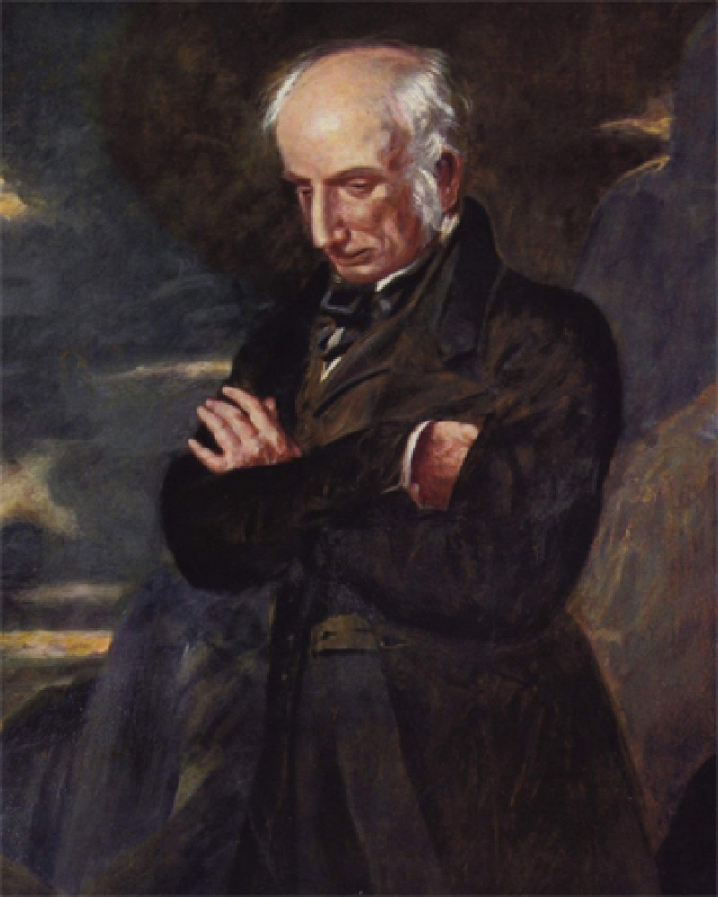 Painting of William Wordsworth.