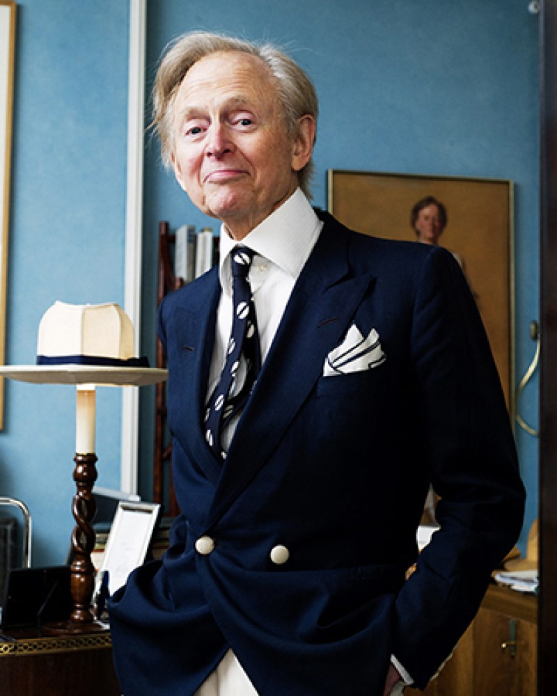American author Tom Wolfe.