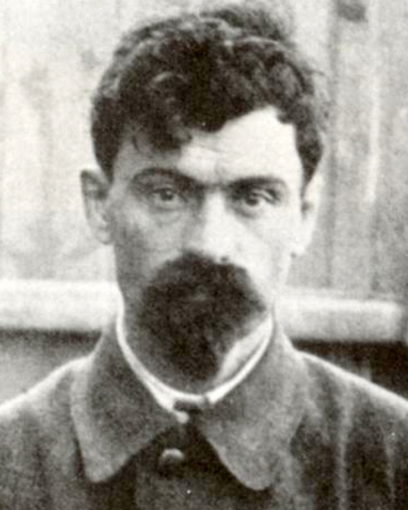 Black and white photograph of Bolshevik officer Yakov Yurovsky.