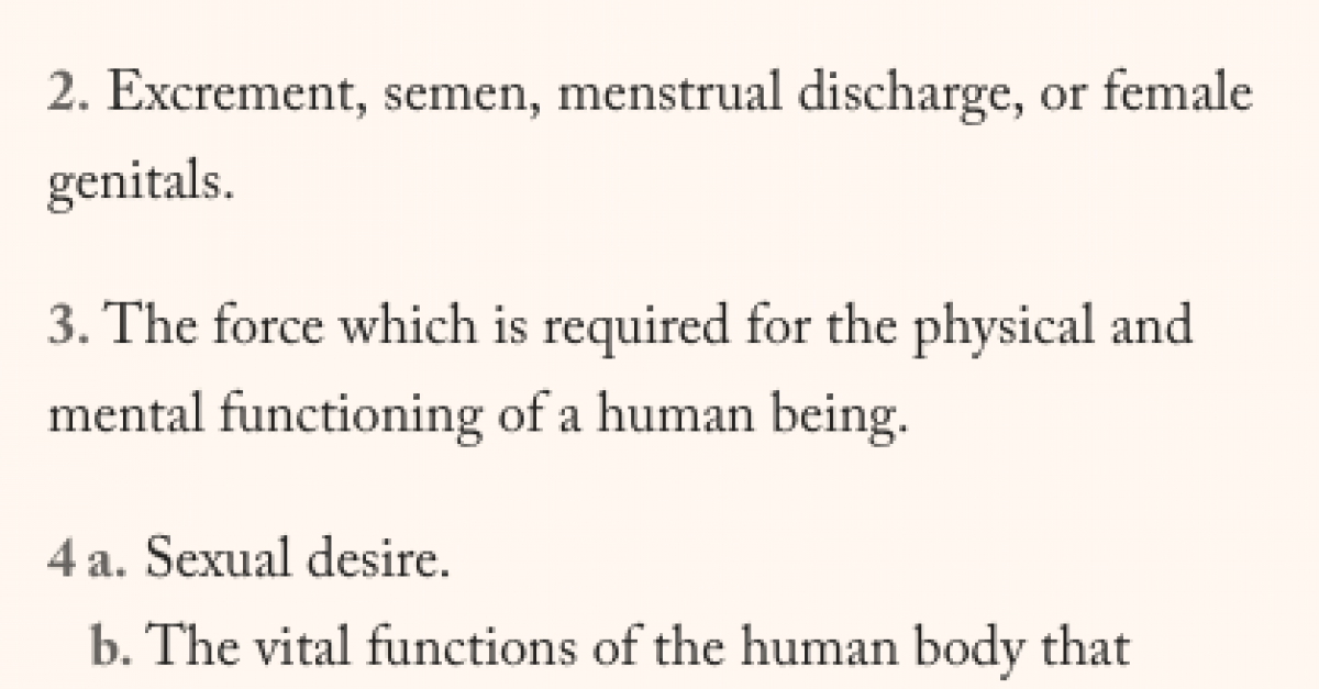 dominating nature meaning in english