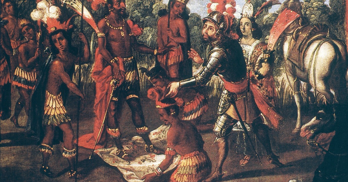States of War Meeting of Cortés and Montezuma Lapham’s Quarterly