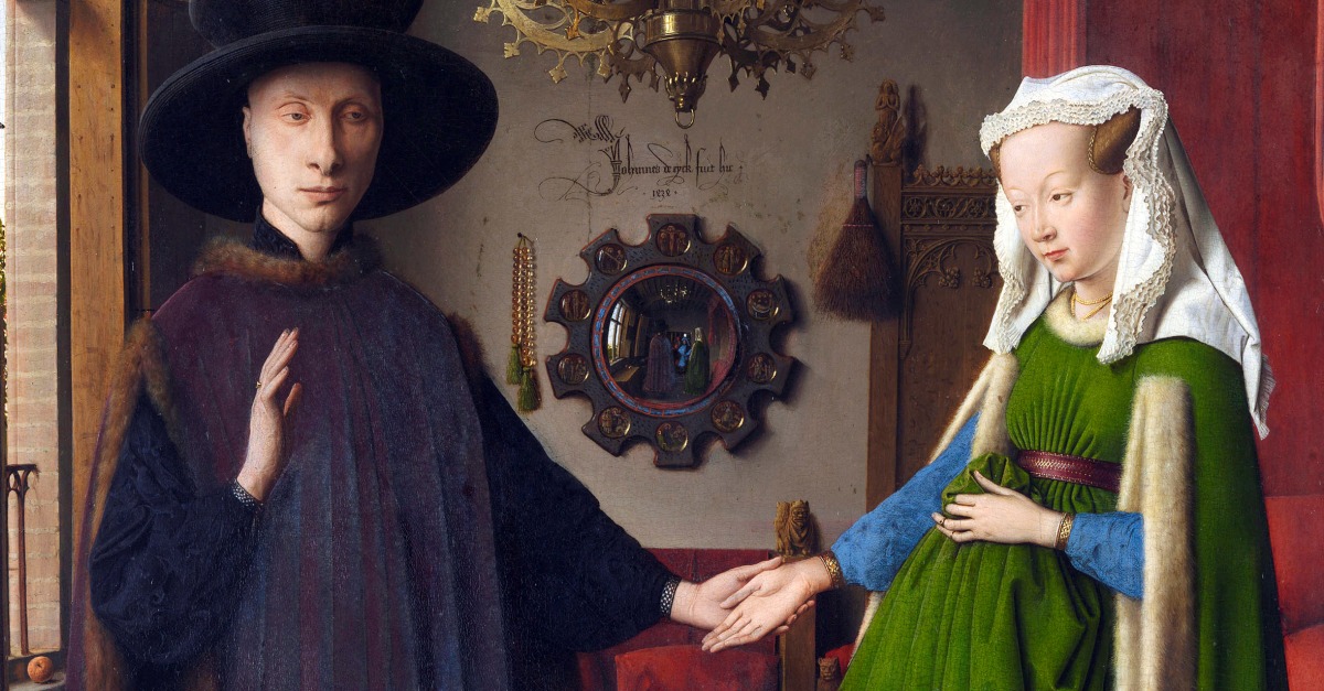 Arnolfini portrait image