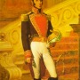 Portrait of South American soldier and statesman Simón Bolívar.
