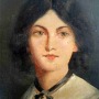 English novelist and poet Emily Brontë.