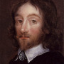Painted portrait of English physician and author Thomas Browne.