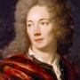 Painting of Jean de la Bruyère wearing a red cape.