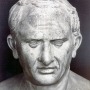 Roman statesman, lawyer, scholar, and writer Marcus Tullius Cicero.